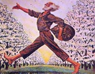 Johnny Appleseed doing his thing!!