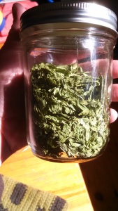 A Jar of Green Herb!
